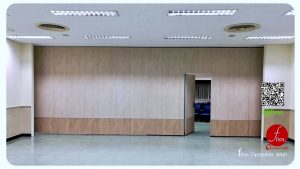 ผนังบานเลื่อนกันเสียง กั้นห้องประชุม - Finn Operable Wall by FINN Decor'